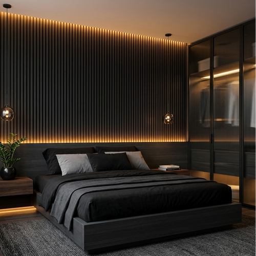 Irazia Signature Acoustic Slat Panel – 270 × 110 cm