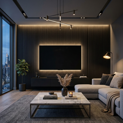 Irazia Signature Acoustic Slat Panel – 270 × 110 cm