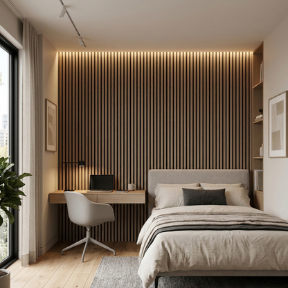 Irazia Signature Acoustic Slat Panel – 270 × 110 cm