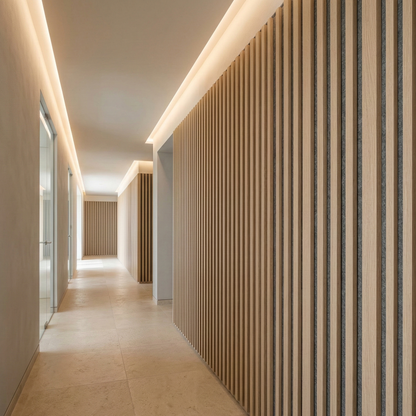 Irazia Signature Acoustic Slat Panel – 270 × 110 cm